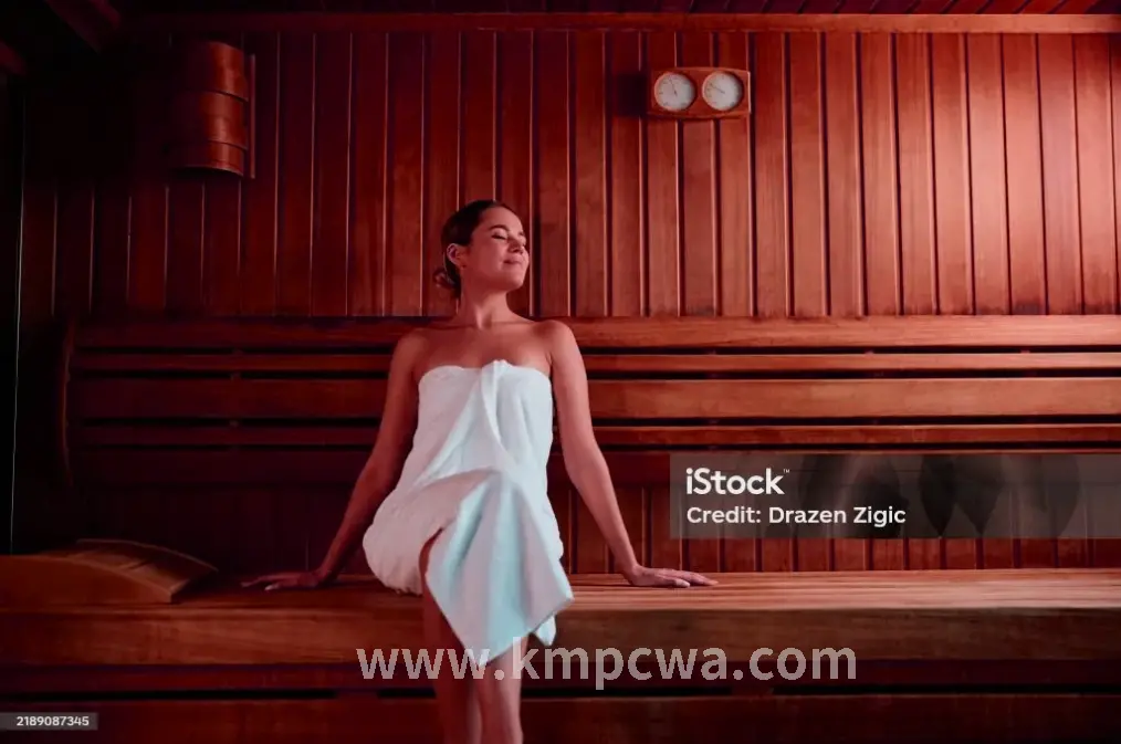 桑拿房内的温度计